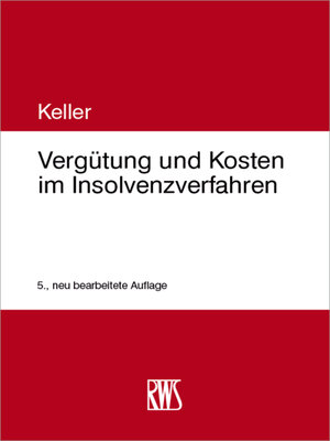 cover image of Vergütung und Kosten im Insolvenzverfahren